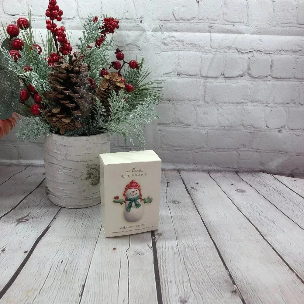 Hallmark keepsake snowman ornament